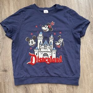 Disney Navy Blue womens Tee with Characters